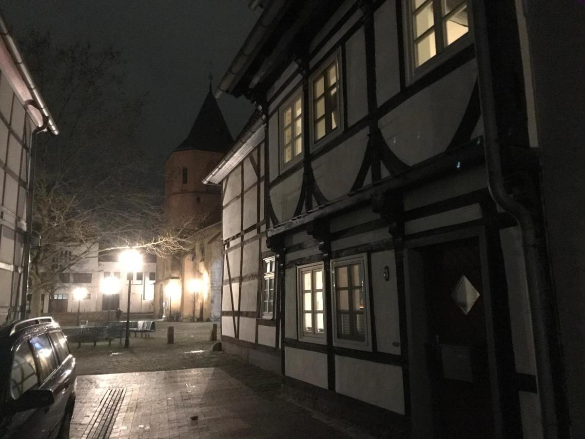 Charmantes Fachwerkhaus In Der Innenstadt Minden (North Rhine-Westphalia) Exterior foto